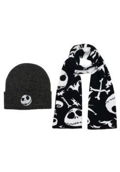 Nightmare Before Christmas Beanie And Scarf Combo