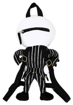 The Nightmare Before Christmas Jack Plush Mini Backpack -Kurt Adler Shop the nightmare before christmas jack plush mini backpack alt 1 2