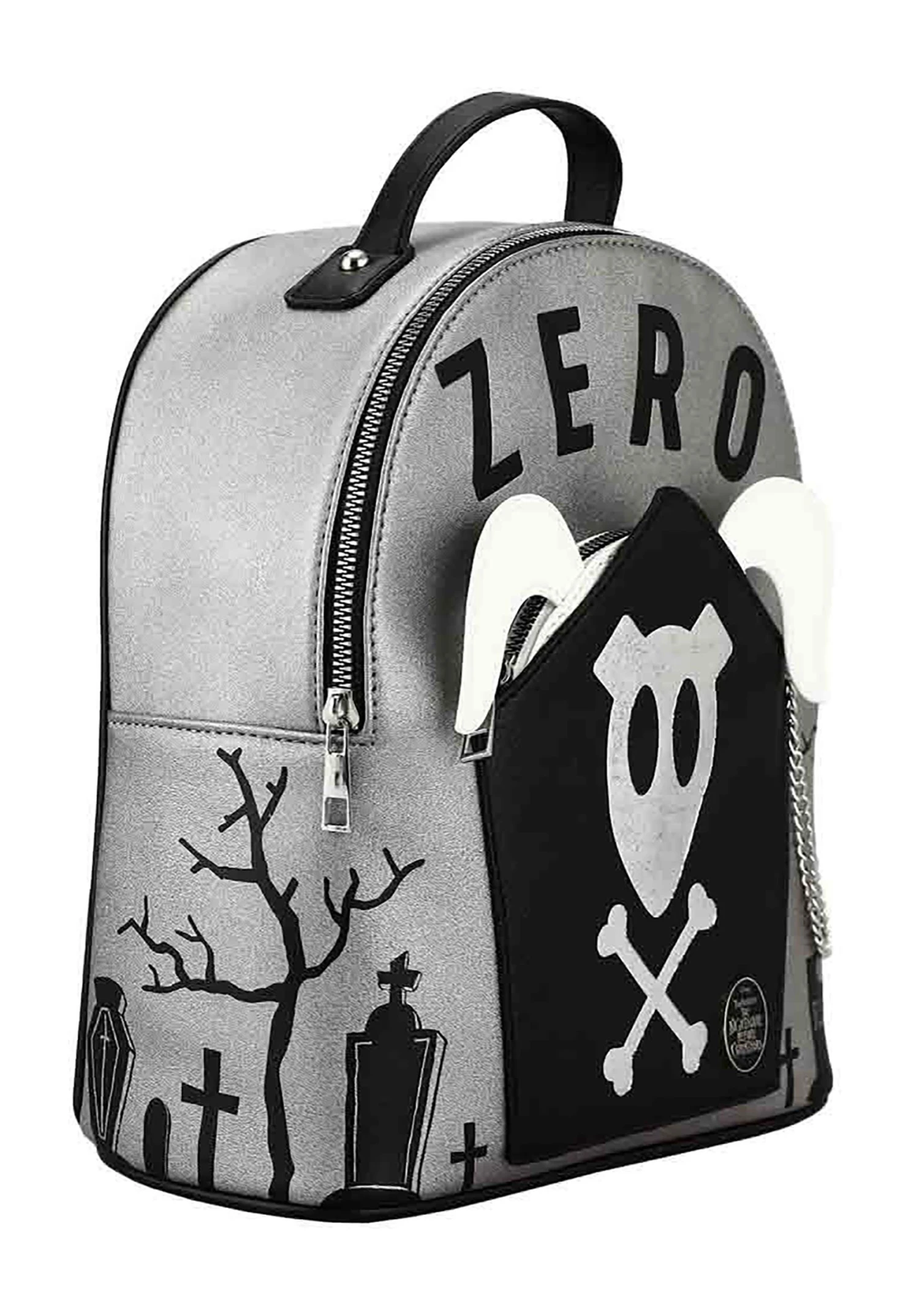 Nightmare Before Christmas Zero Attached Zip Pouch Backpack 4 Nightmare Before Christmas Zero Attached Zip Pouch Backpack - Image 4