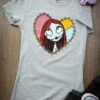 Juniors Nightmare Before Christmas Sally Stitch Heart Shirt
